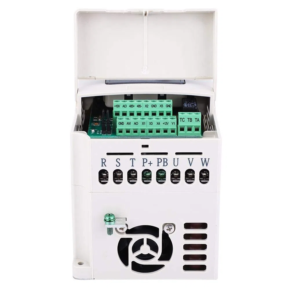 Inverter VFD trifase, convertitore di frequenza variabile, 380V 1.5KW-7.5KW, con funzioni di protezione complete, per macchine di produzione, ventilatori per siccità, pompe(7.5KW)