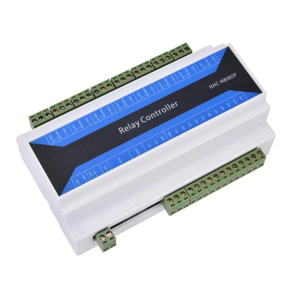 Modulo Relè di Rete a 8 Canali, Dispositivo Relè di Controllo Remoto, Ethernet a Relè di Rete DC7~24V