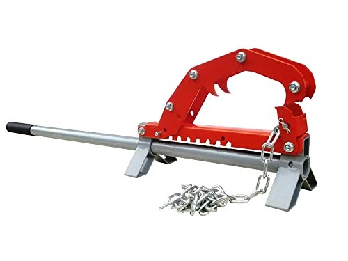 Varan Motors - NETRJ-01 Sollevatore per tronchi, cavalletto per segare la legna, sostegno per tronco e legna da ardere, cric per abbattimento tronchi