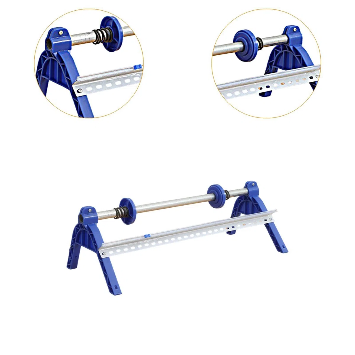 Amagogo Stretch Film Dispenser Shrink Wrap Table Tavolo da imballaggio o Cutter per pellicola a parete per l'applicazione di avvolgimento del film di shrink