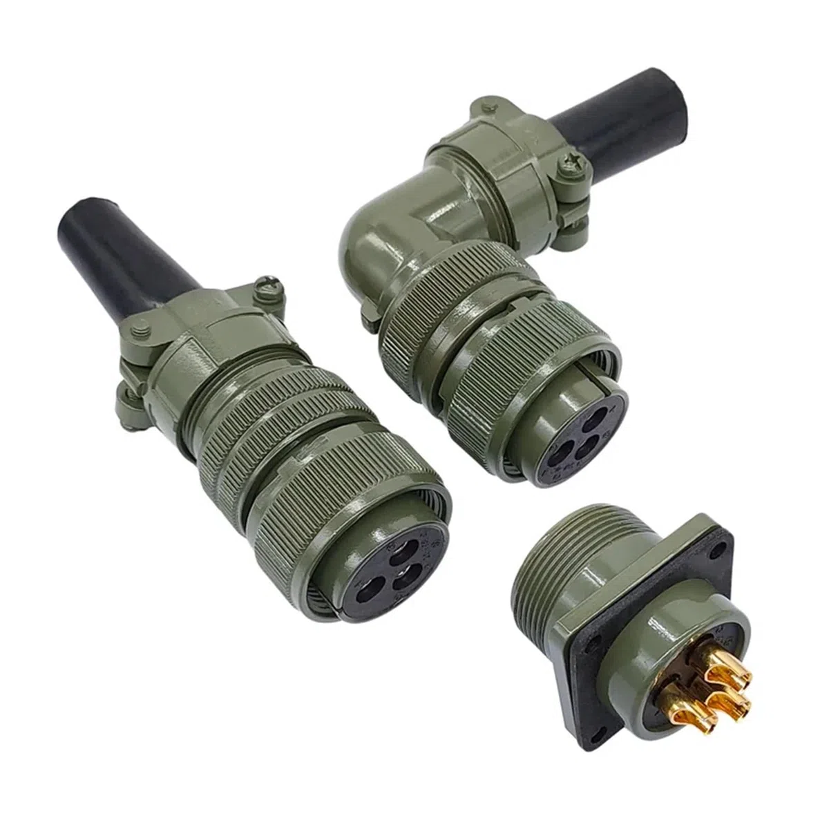 Connettore con specifiche militari MS3102A 5015 MIL STD 20-23 MIL-C 20-19 20-4 MS3106A MS3108A Presa 1 pz(Plug 3108 20-4S)