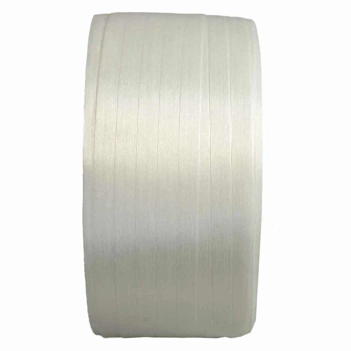 Reggia Tessile Filo a filo 13 mm x 1100 m - Qualità PRO TECPLAST FF - Alta resistenza 375 kg - Reggia con fili incollati