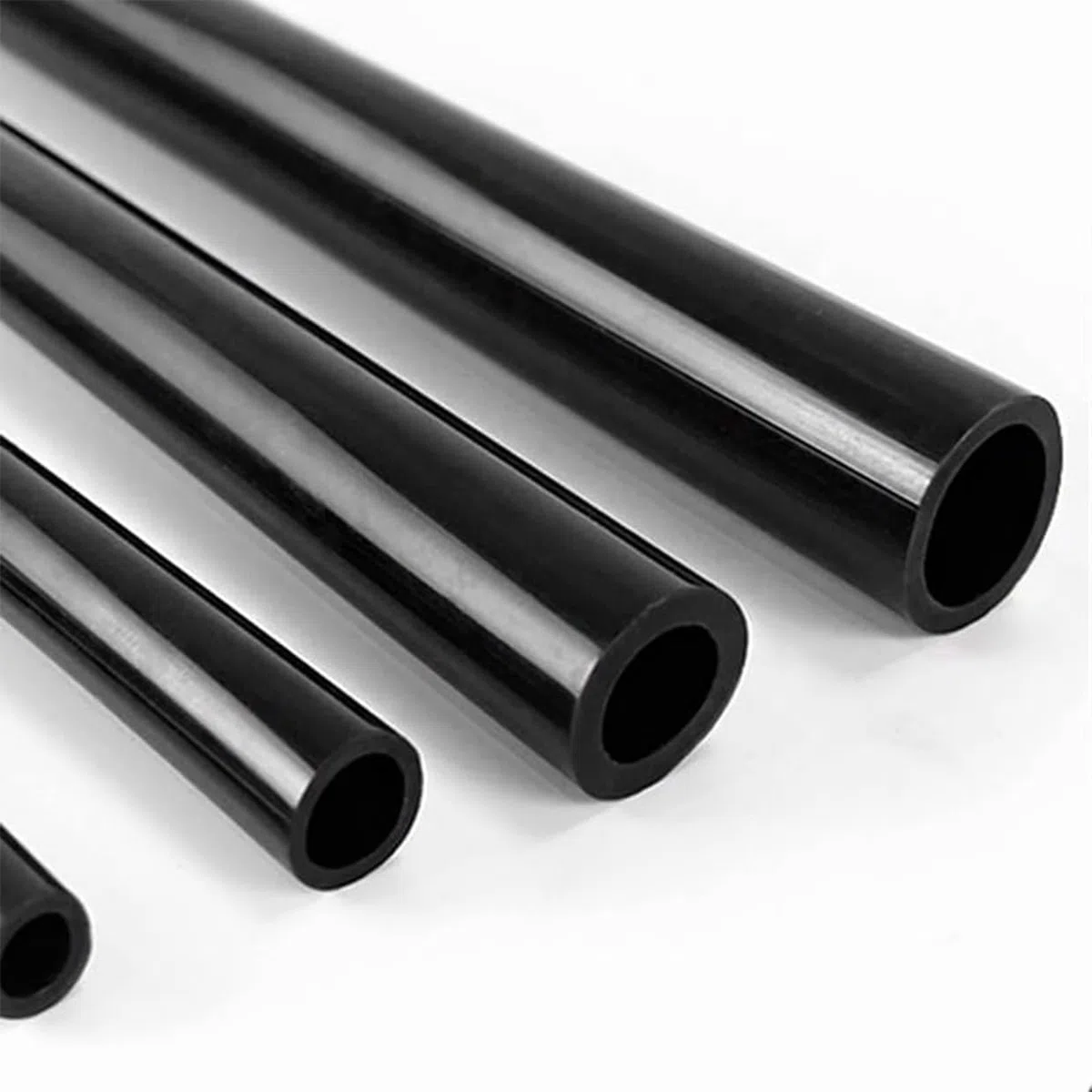 Tubo In Silicone Nero, Diametro Interno 1 M, 10-25 mm, Flessibile, Gomma Morbida, Resistente Al Calore, for Pompa Dell'aria for Acquario(ID 10mm x OD 14mm)