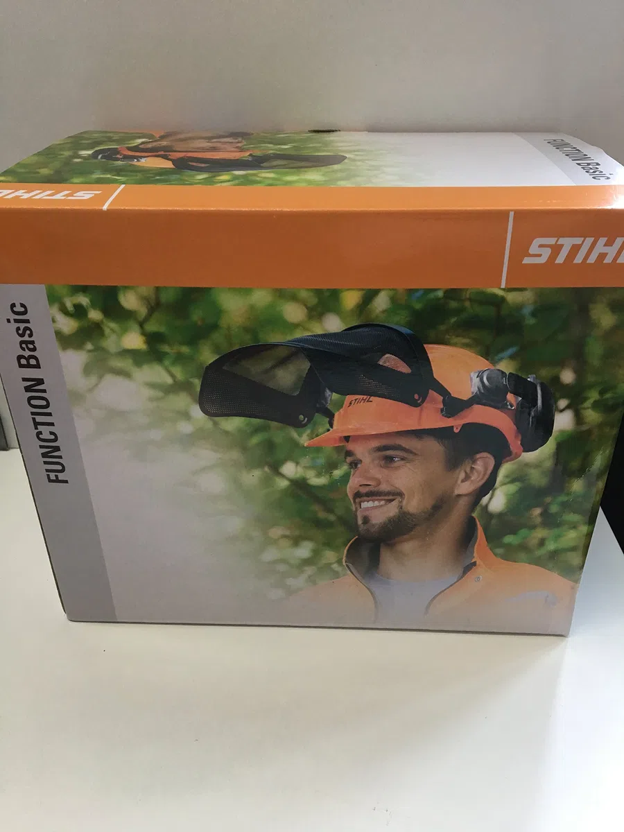 Stihl, Basic Function - Casco con protezione per il volto e cuffie di protezione acustica