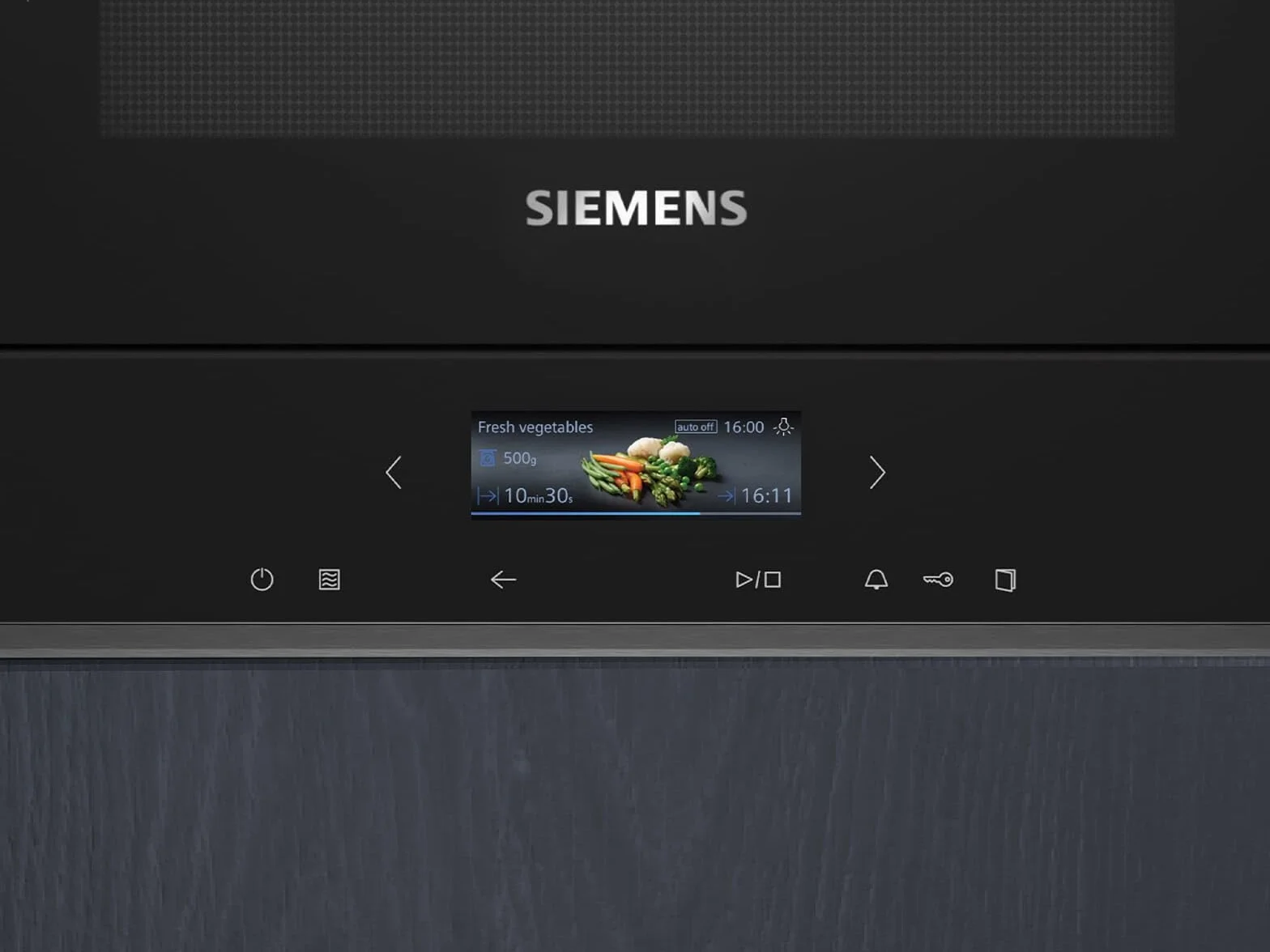 Siemens BF722R1B1 Mikrowelle Integriert Solo-Mikrowelle 21 l 900 W Schwarz (BF722R1B1)