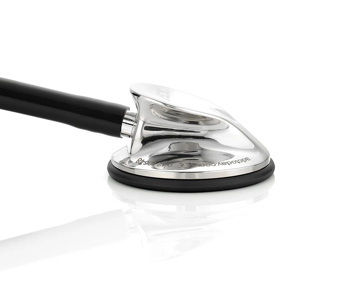 ADC Adscope 600, Stetoscopio cardiologico serie Platinum, Lampone metallizzato