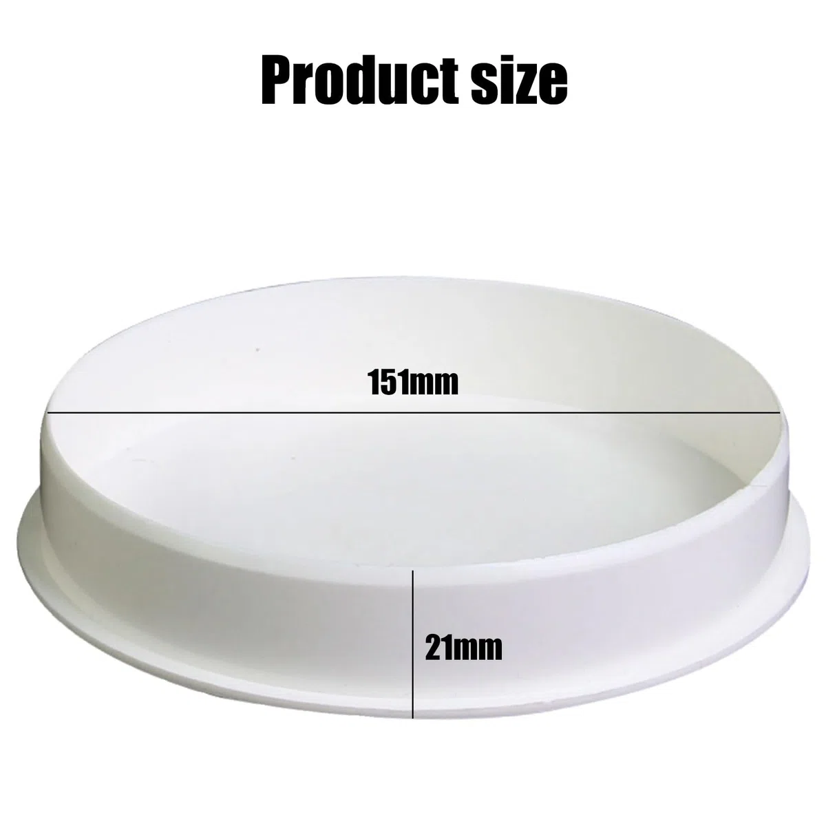 Tappo per Tubo di Fognatura Tappo - Tappo Tubo DN 150/160, Tappo per Manicotti e Drenaggio Sotterraneo, Tappo Decorativo in PVC per Impianti Fognari, Flangia Tappo 150mm Durevole