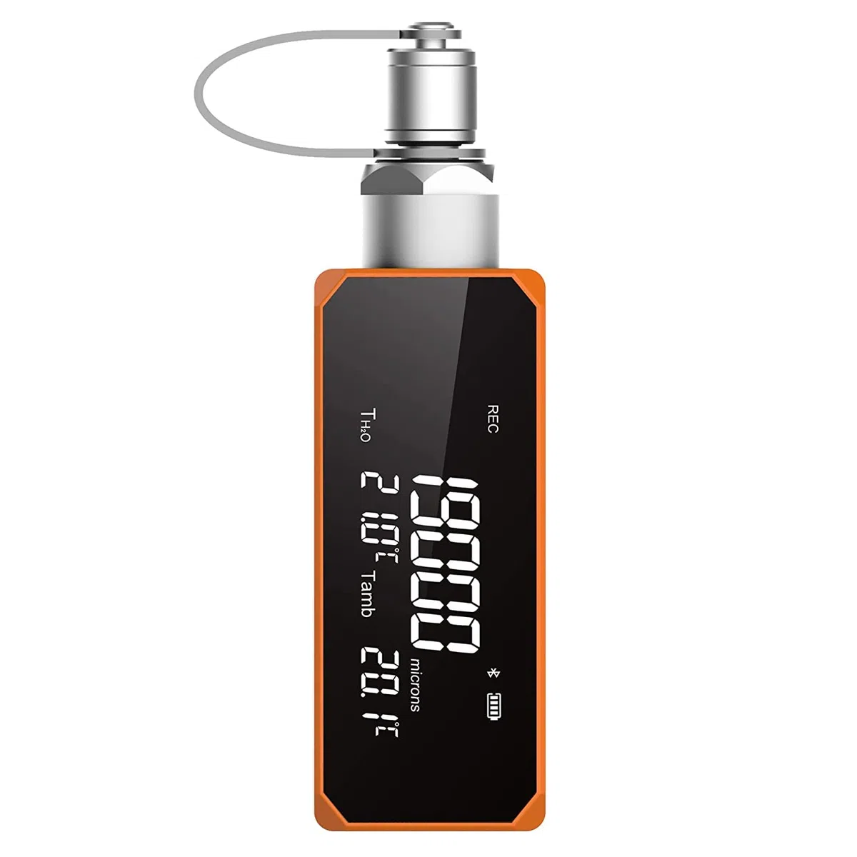 Elitech Vacuometro Digitale HVAC,Misuratore di Vuoto 1/4" SAE da 1 a 19.000 Micron con Tecnologia Bluetooth, Ideale per Pompa di Calore, Condizionatori Affidabile e Preciso VGW-Mini Kit