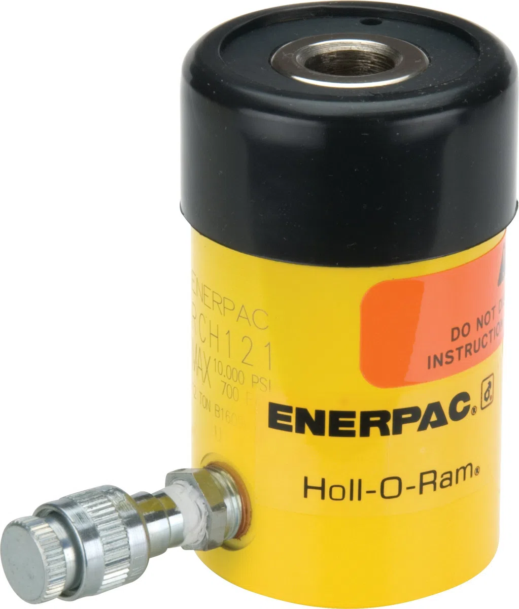 Enerpac rch-121 single-acting hollow-plunger cilindro idraulico con capacità fino a 12, porta singola, lunghezza 4,1 cm tempi