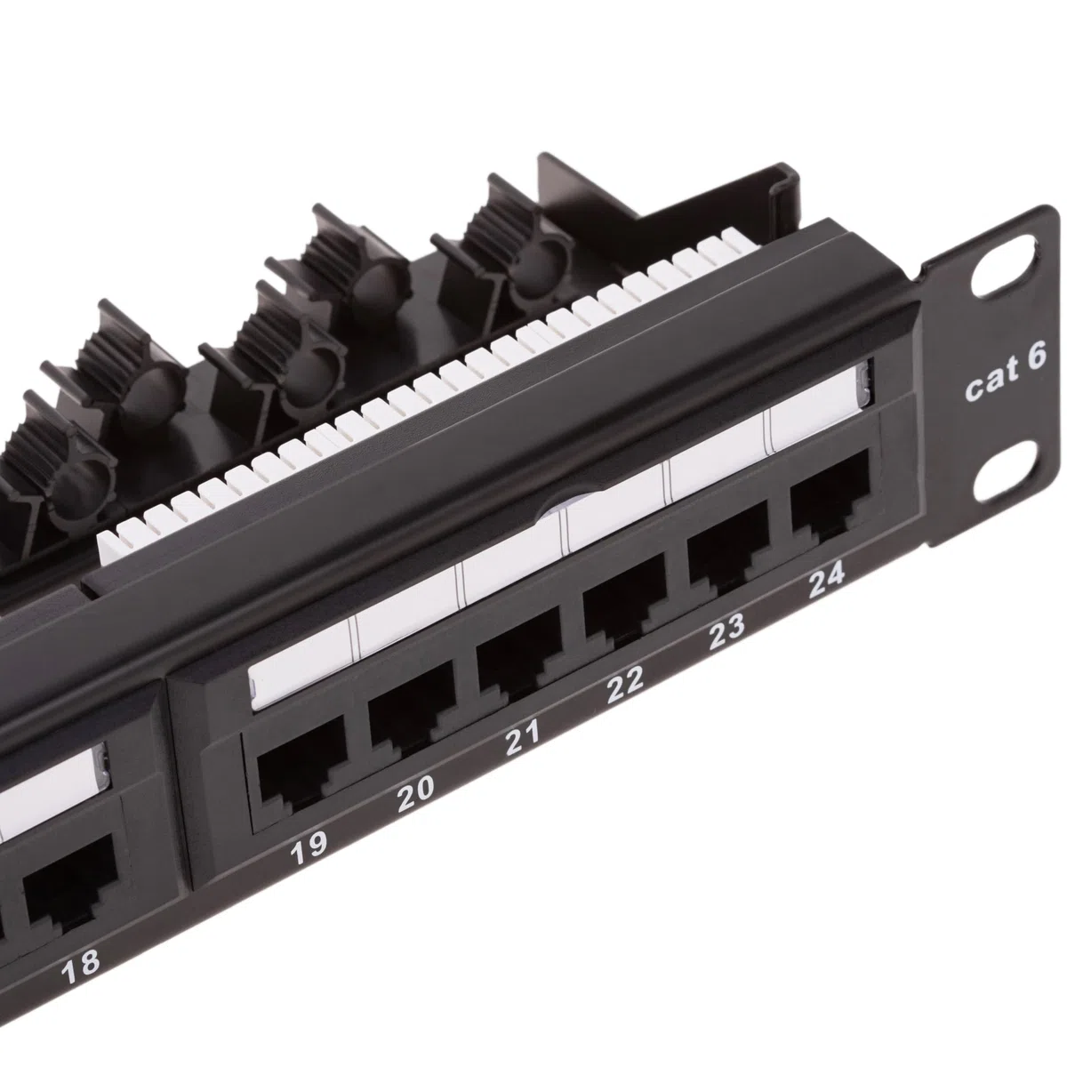 RackMatic - Patch Panel 24 x RJ45 UTP Cat.6 1Gb Ethernet