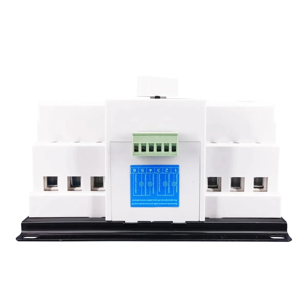 3P 63A 380V 50/60hz 3 fili MCB tipo doppia alimentazione interruttore di trasferimento automatico ATS 1 pz