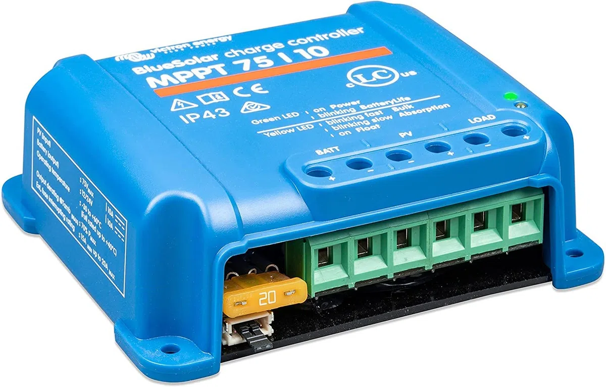 Victron Energy BlueSolar MPPT 75V 10 amp 12/24-Volt Regolatore di Carica Solare