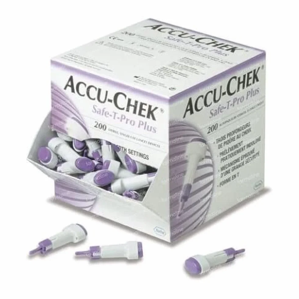 ACCU-CHEK SAFE T-PRO PLUS 200P