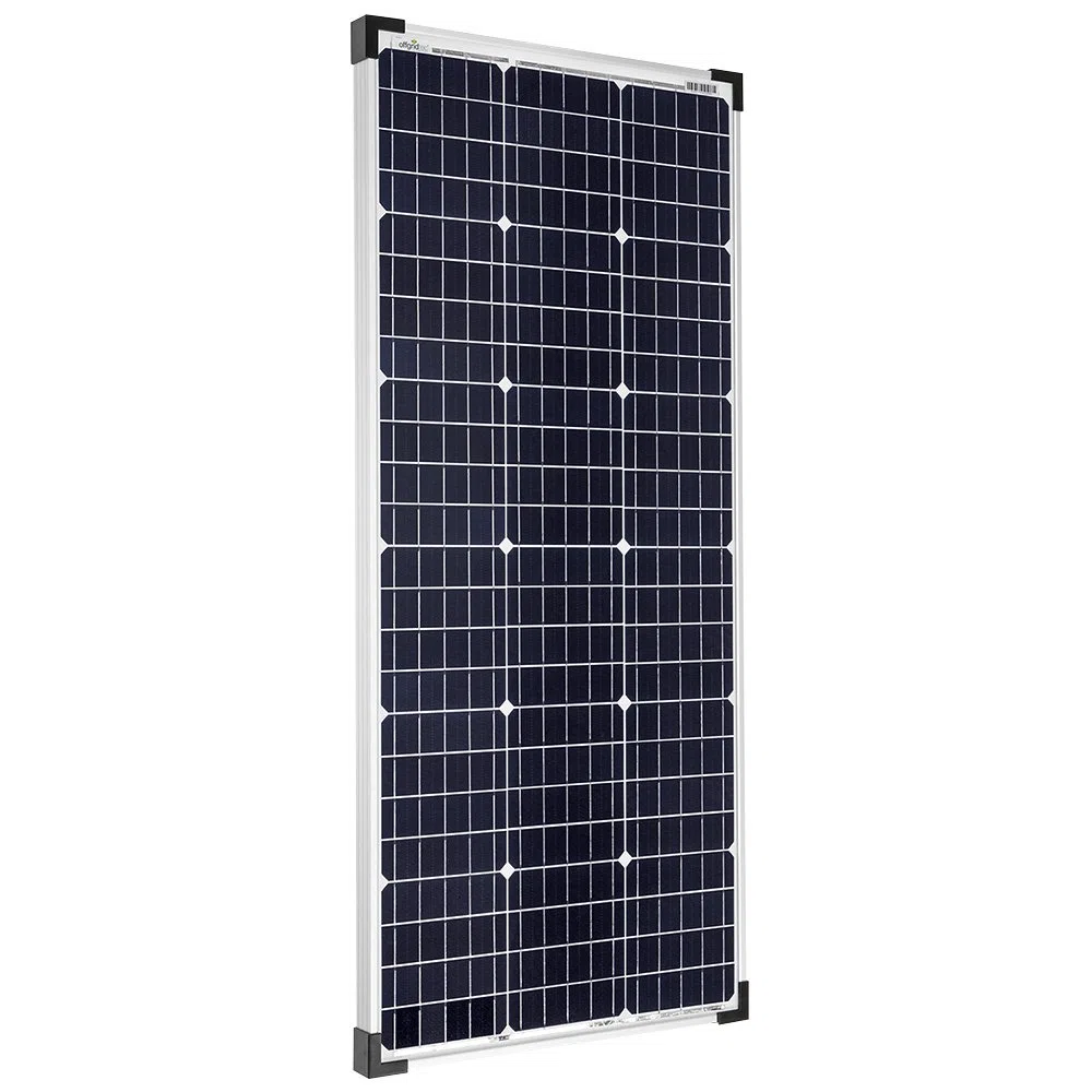 Offgridtec - Modulo solare monocristallino, 100 W, 36 V, ideale per batterie da 12 V e 24 V