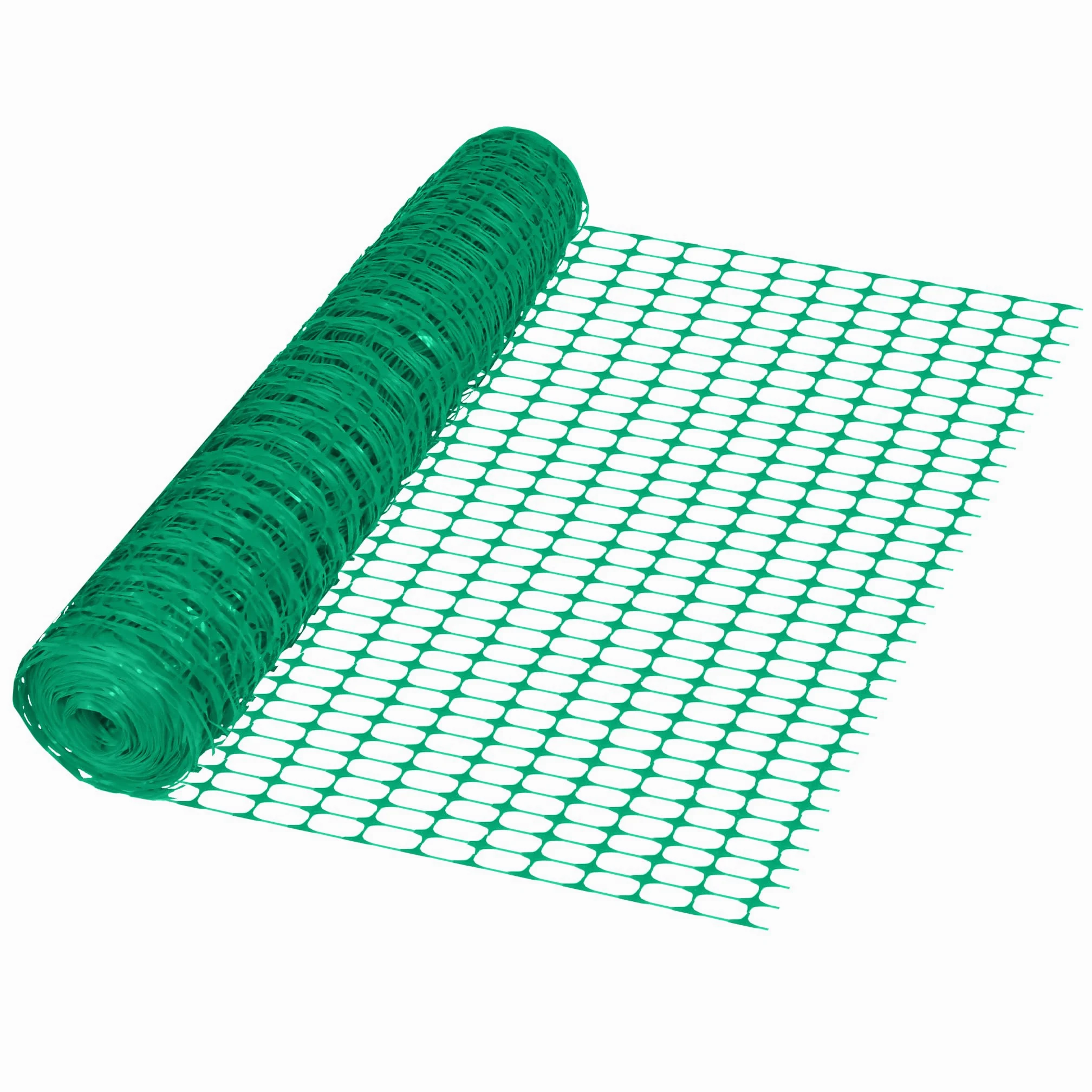 LILIIN 1x80m Recinzione in plastica per cantiere, rete di sicurezza, rete delimitatrice, rete per animali selvatici, rete di sicurezza, rete da giardino, recinto per polli, rete per cantiere, verde