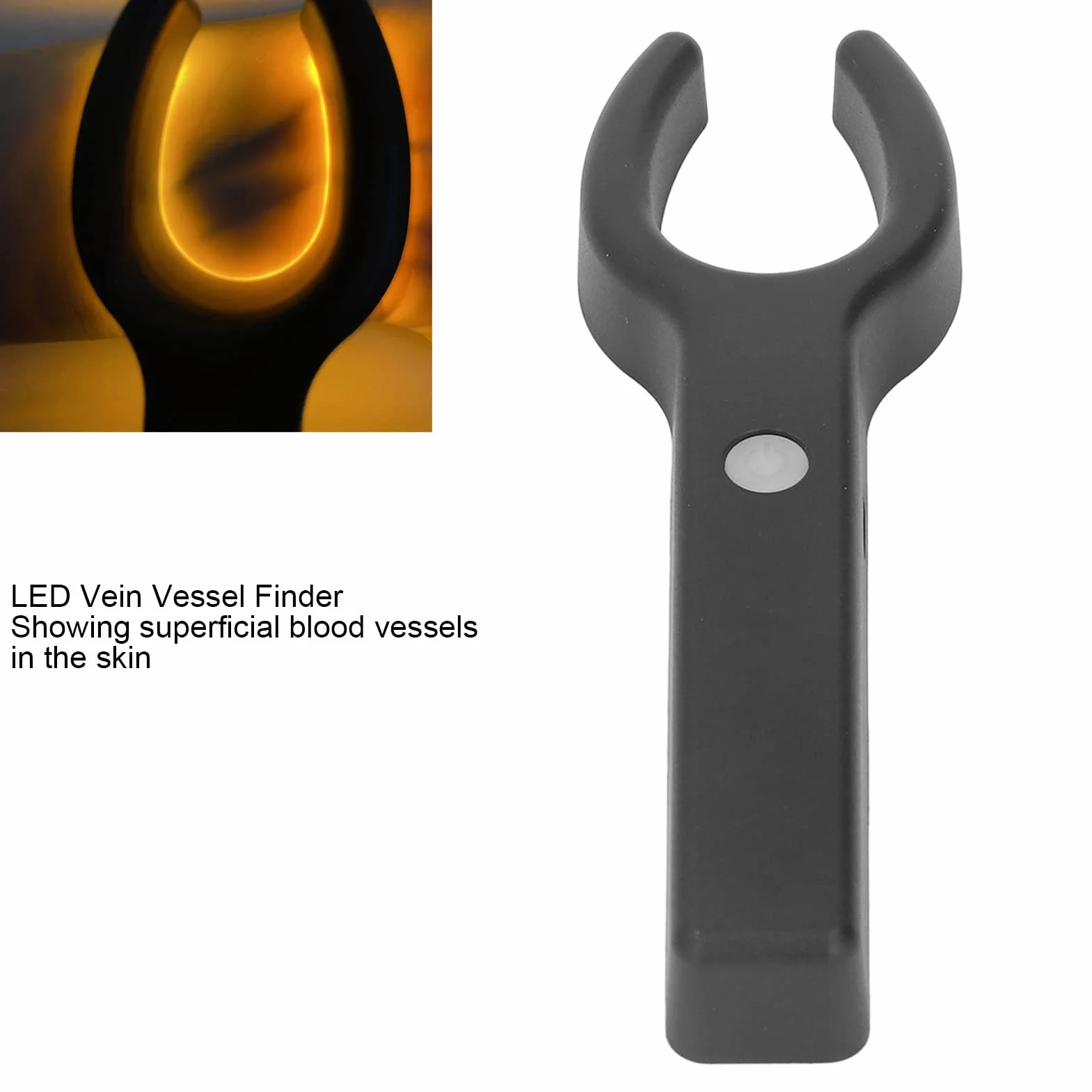 Rilevatore di Vene Portatile a Infrarossi e LED Visualizzatore Vascolare per Puntura Venosa Ricaricabile Tramite USB