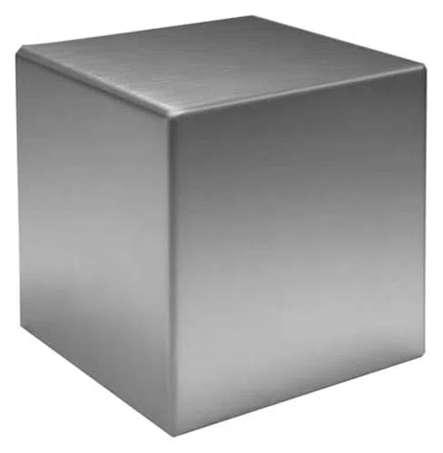 Cubo Di Tungsteno Puro 99,99%，Blocco Metallo Ad Alta Densità 5-30mm，Collezione Elementi，Regalo DIY，Regalo Creativo Scienza Per Insegnanti，Strumento Didattico Scientifico(15x15x15mm)