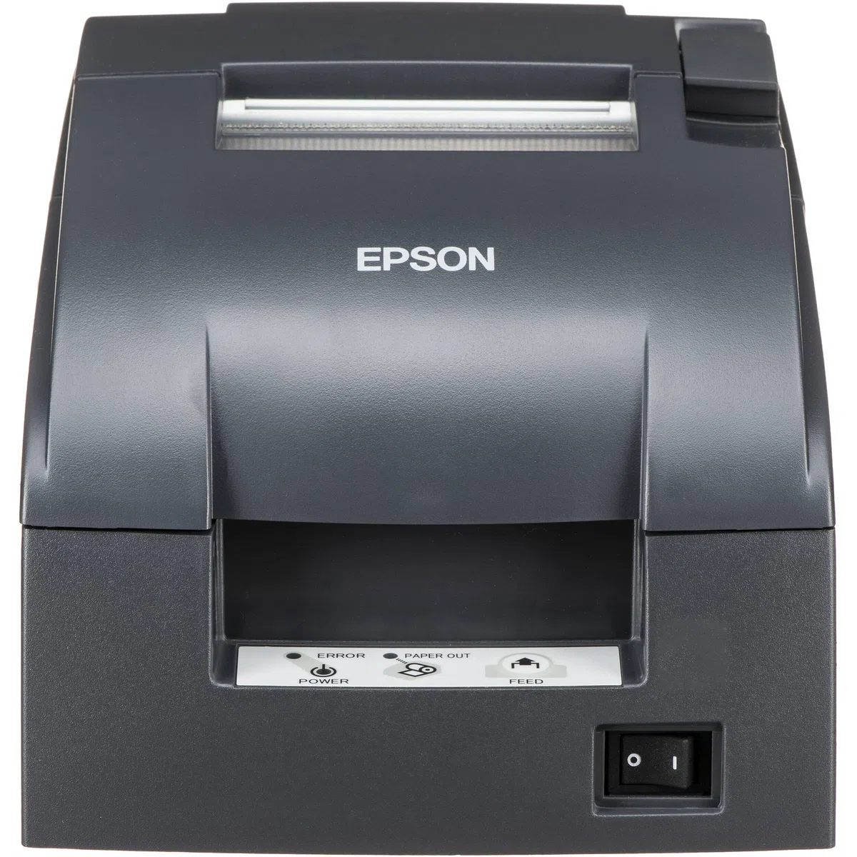 Epson Stampante POS Impact con matrice di punti TM-U220B - Porta DK e connettività Ethernet - Velocità di stampa fino a 6,0 lps, 4 linee al secondo, Cutter automatico, MPOS (ricondizionato)