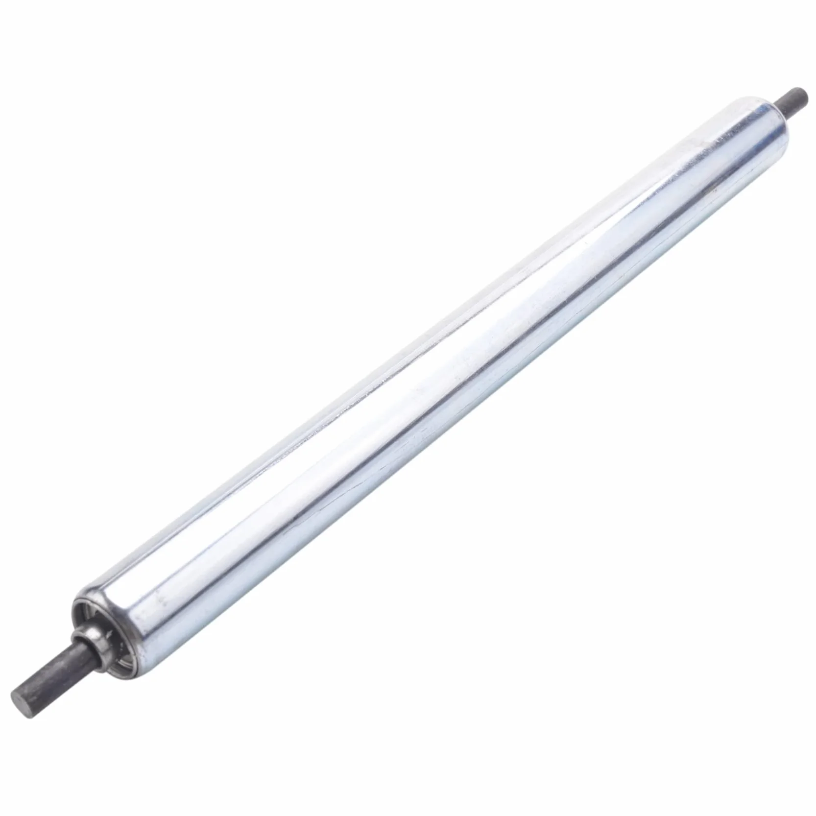 8Pcs 25mm x 300mm Carboon Steel Assembly Rullo trasportatore