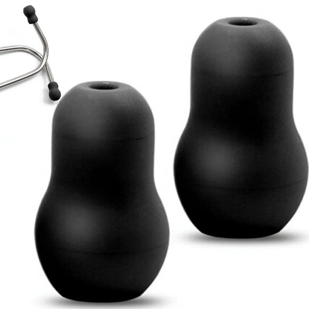 Sanfly 2pcs Universale Super Confortevole Morbido Stetoscopio Auricolari di Ricambio Auricolari Auricolari Auricolari per Stetoscopio