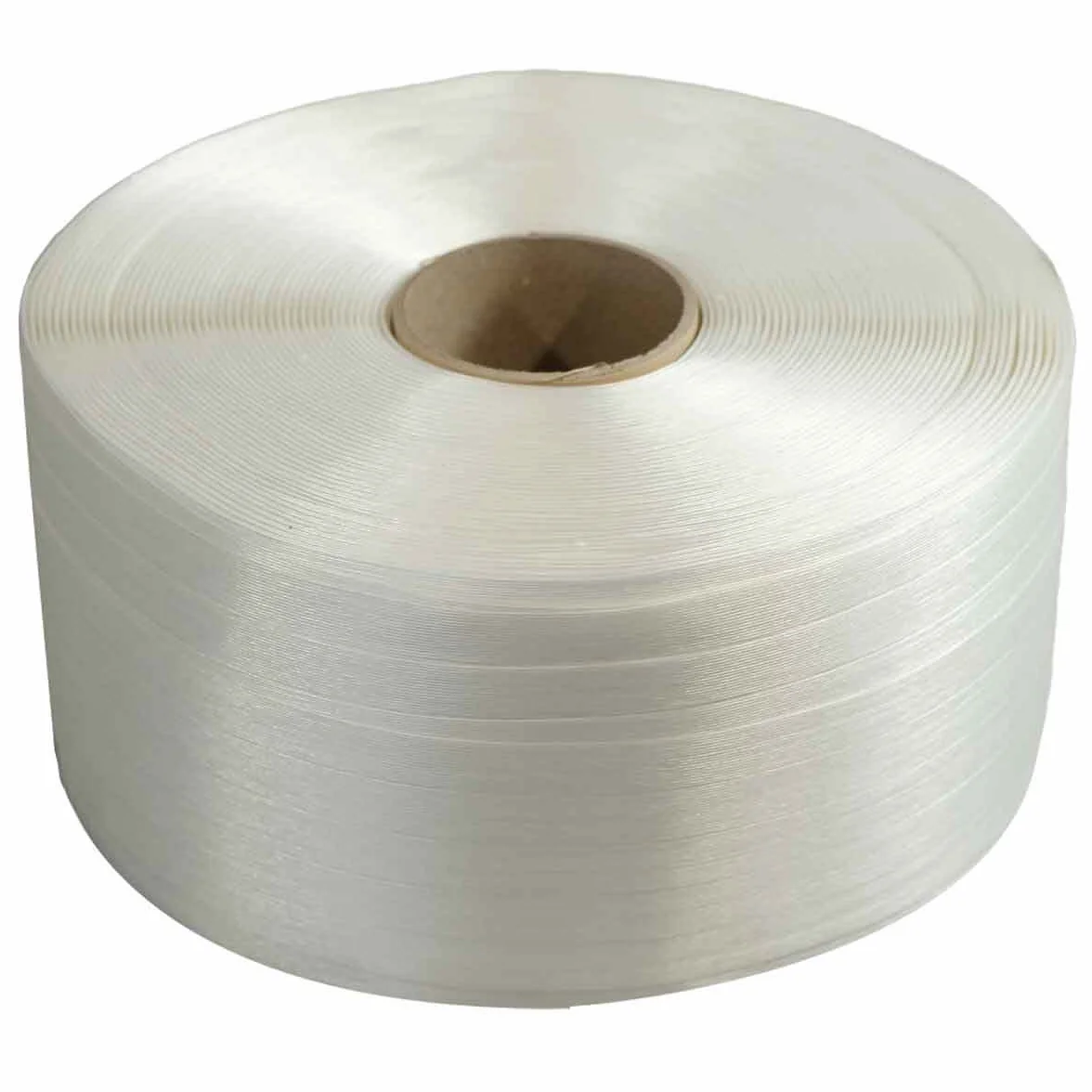 Reggia Tessile Filo a filo 13 mm x 1100 m - Qualità PRO TECPLAST FF - Alta resistenza 375 kg - Reggia con fili incollati