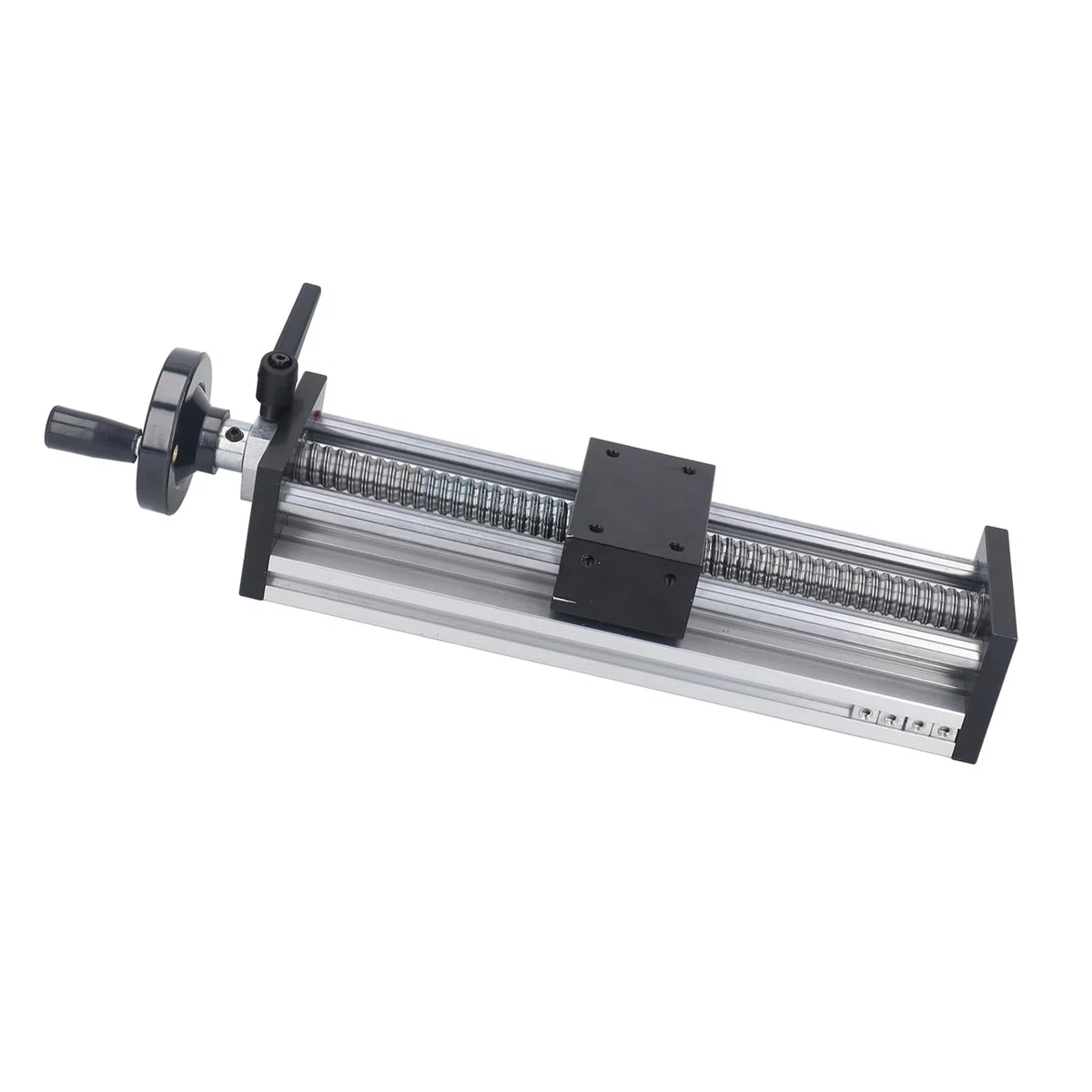 EBX1605 Attuatore Lineare a Stadio con Guida di Scorrimento, Lega di Alluminio, Corsa 200mm, Vite a Ricircolo di Sfere 16mm, per Macchine Utensili Industriali