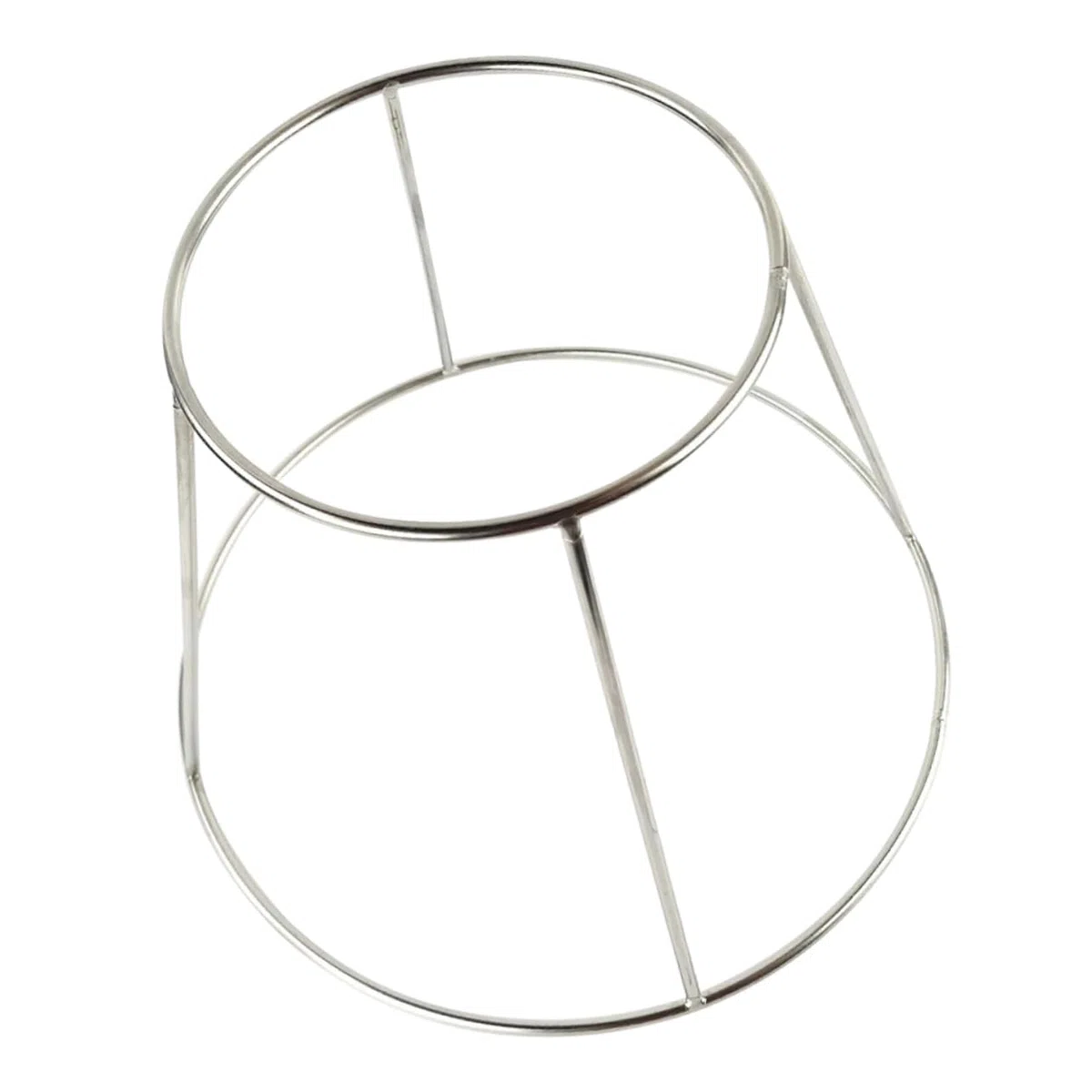 TIDTALEO Supporto Per Vassoio Di Frutti Di Mare in Acciaio Inossidabile a Doppio Livello Portapiatti Per Grigliate E Buffet in Ristoranti Di Pesce E Bar Dimensioni 10.6X7.9X7.5 Pollici