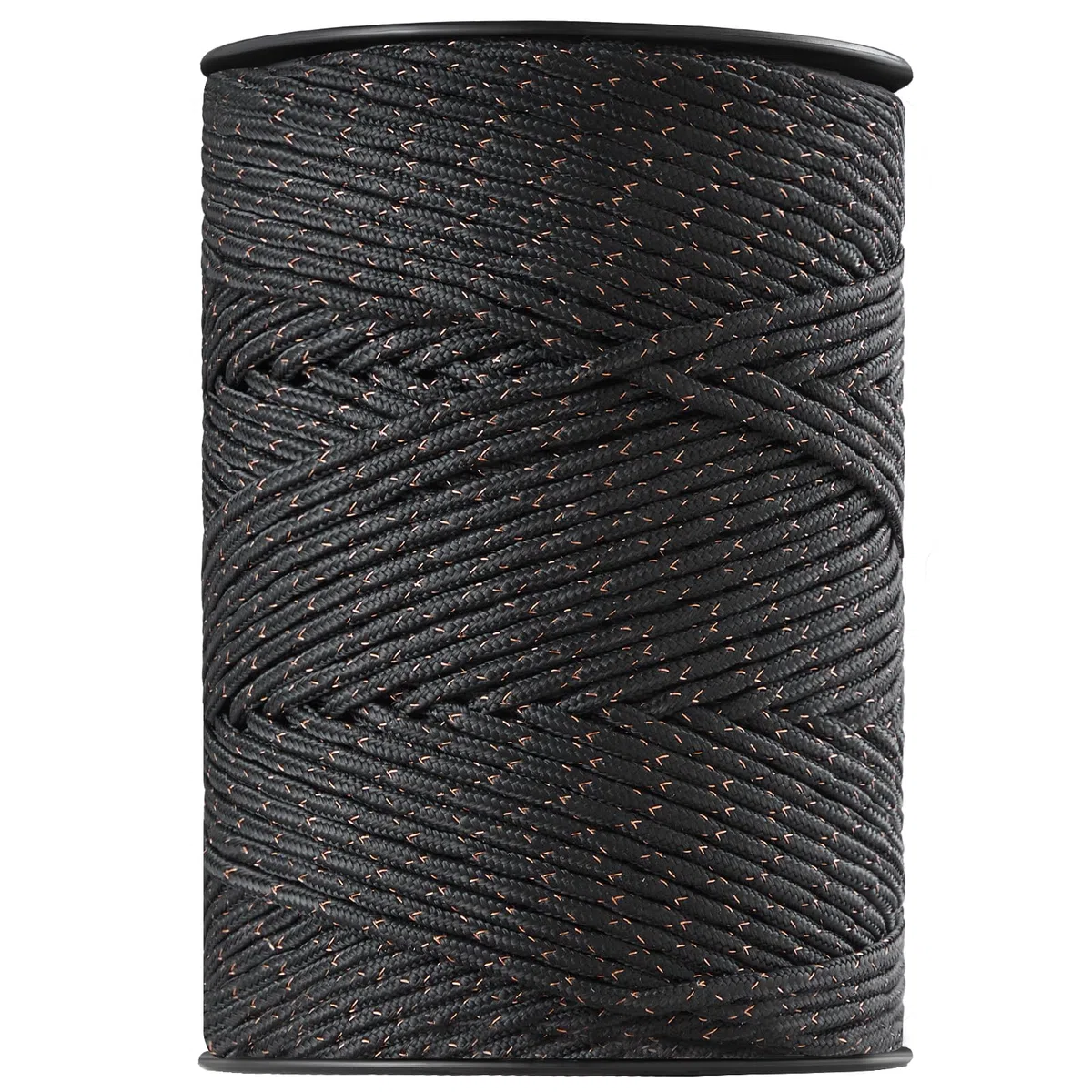 VEVOR Filo per Recinzione Elettrica, 305 m Filo Polietilene Portatile 6,3 mm Diametro, 2 Fili di Rame con Conduttività e Resistenza alla Ruggine, Linea Corda Recinzione per Cavalli, Bovini, Bestiame