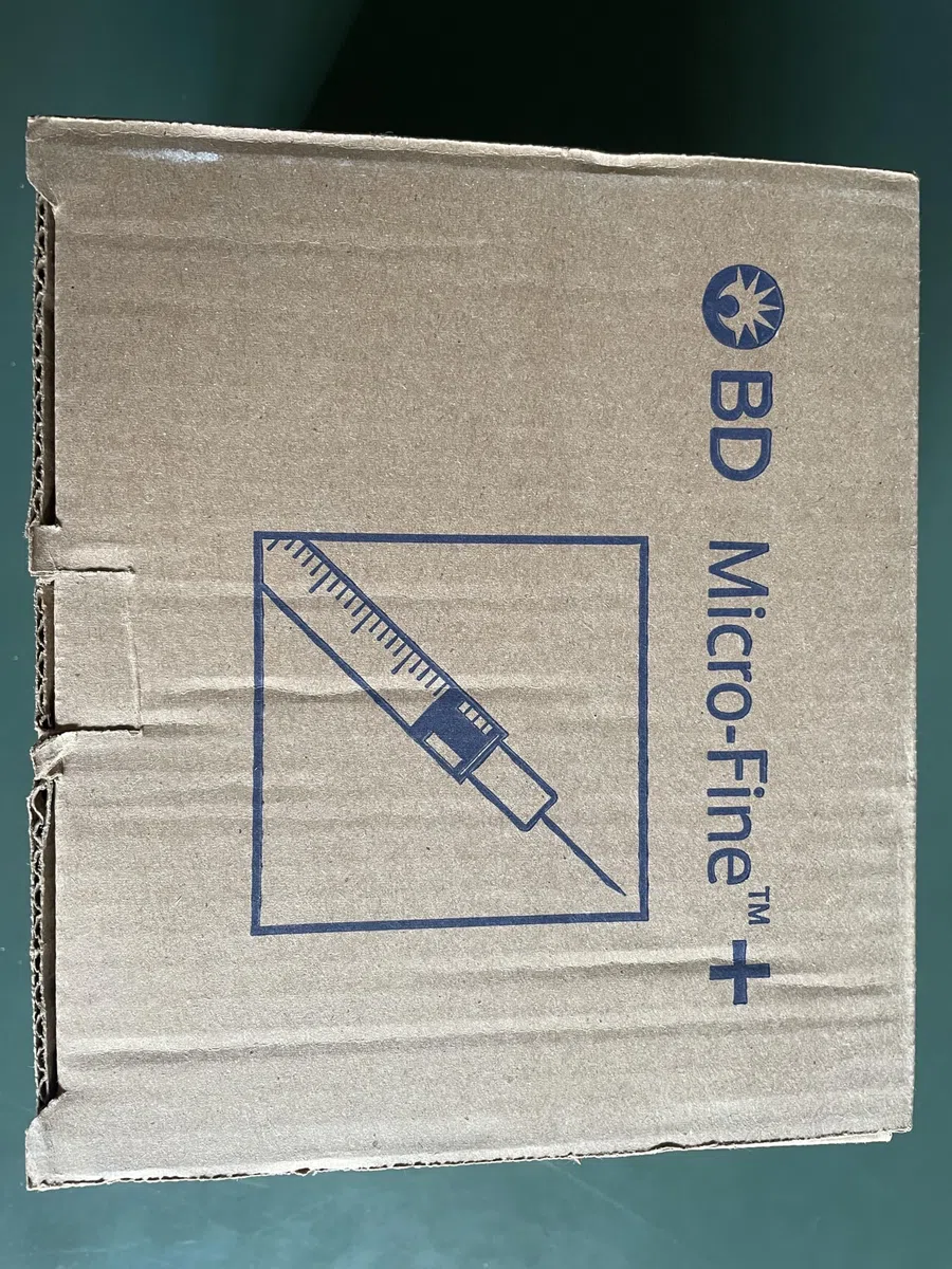 Microfine siringhe 0,5ml 29Gx12,7mm sterile confezione da 500 pezzi
