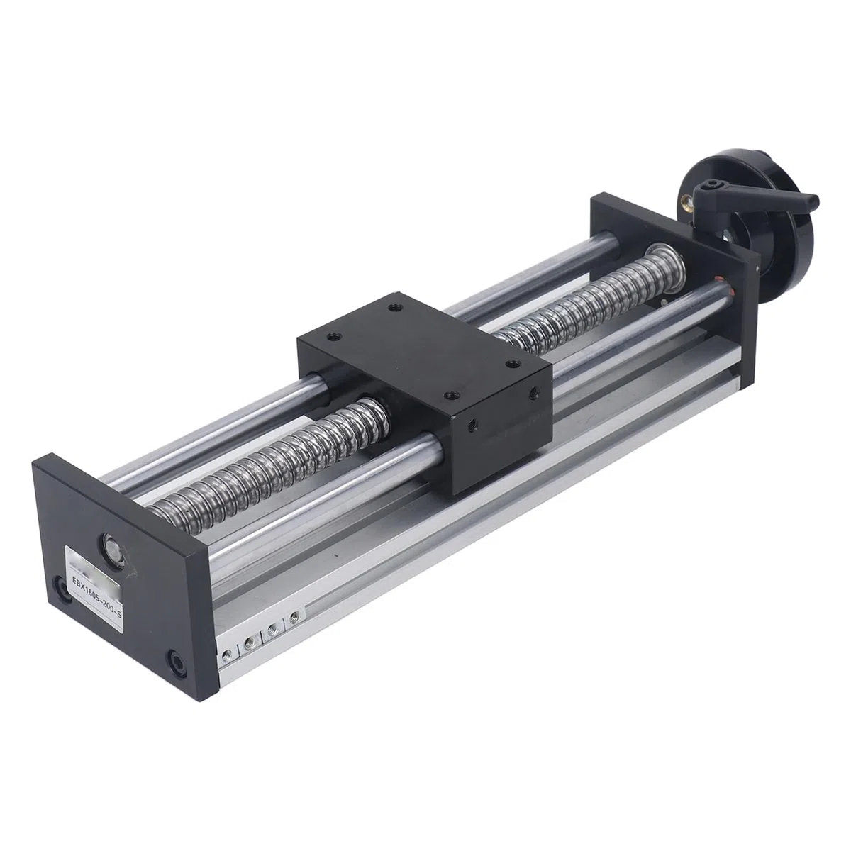 EBX1605 Attuatore Lineare a Stadio con Guida di Scorrimento, Lega di Alluminio, Corsa 200mm, Vite a Ricircolo di Sfere 16mm, per Macchine Utensili Industriali