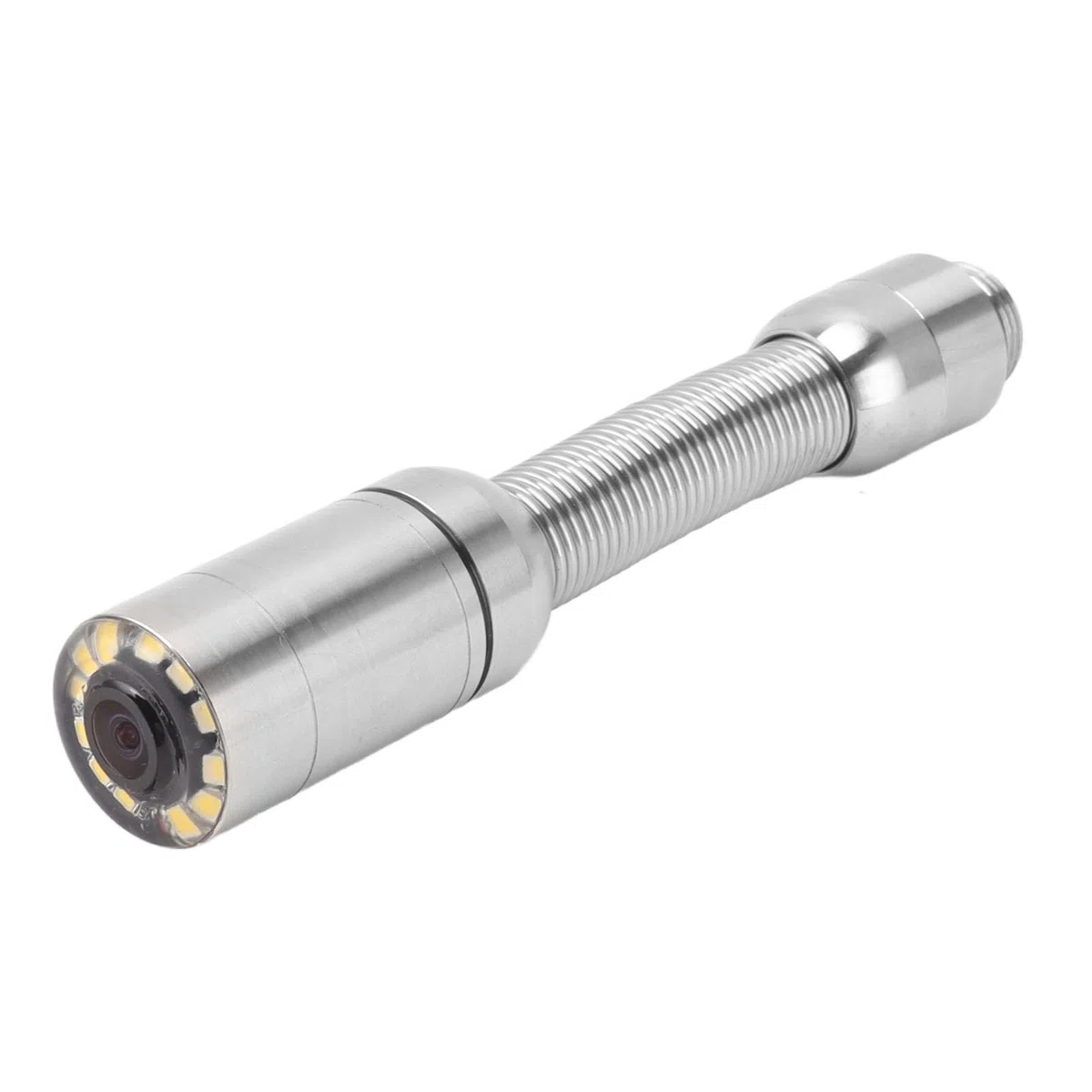 Socobeta Testa della Telecamera per Ispezione Fognature IP68 da 23 Mm 12 Luci a LED Filettatura da 15 Mm per Endoscopio di Scarico del Tubo