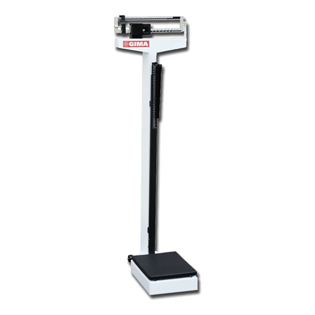 GIMA 27310 Astra Bilancia Meccanica con Altimetro, 200 kg, 75-200 cm