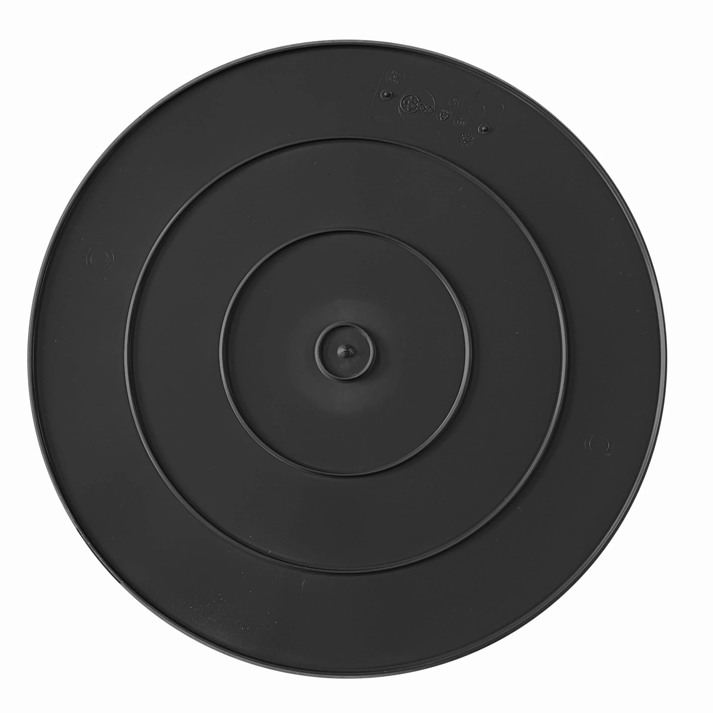 Mobil Plastic - Mastello industriale tondo in plastica 350 litri - nero