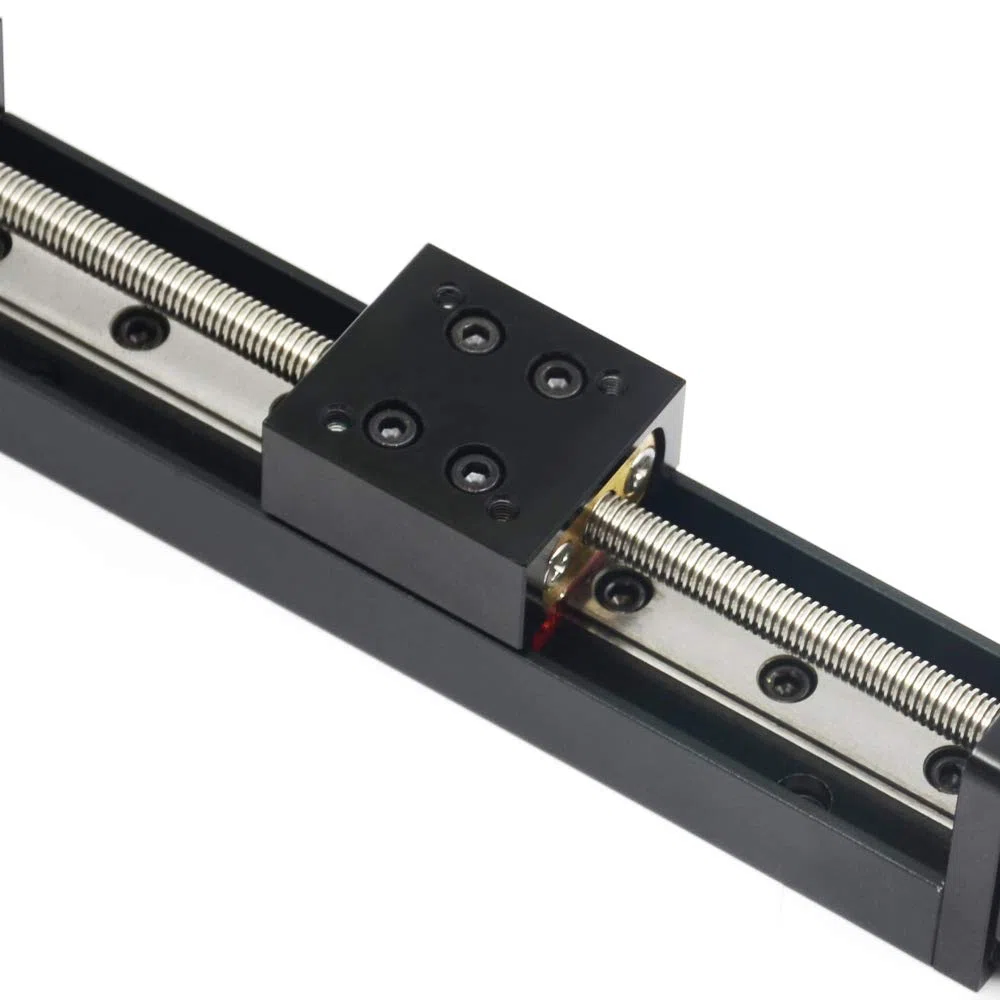 Mini attuatore lineare per guida a scorrimento T6x1 con motore passo a passo NEMA11, lunghezza di corsa effettiva 150 mm, per router CNC fai da te X Y Z lineare (dimensioni: 150 mm)