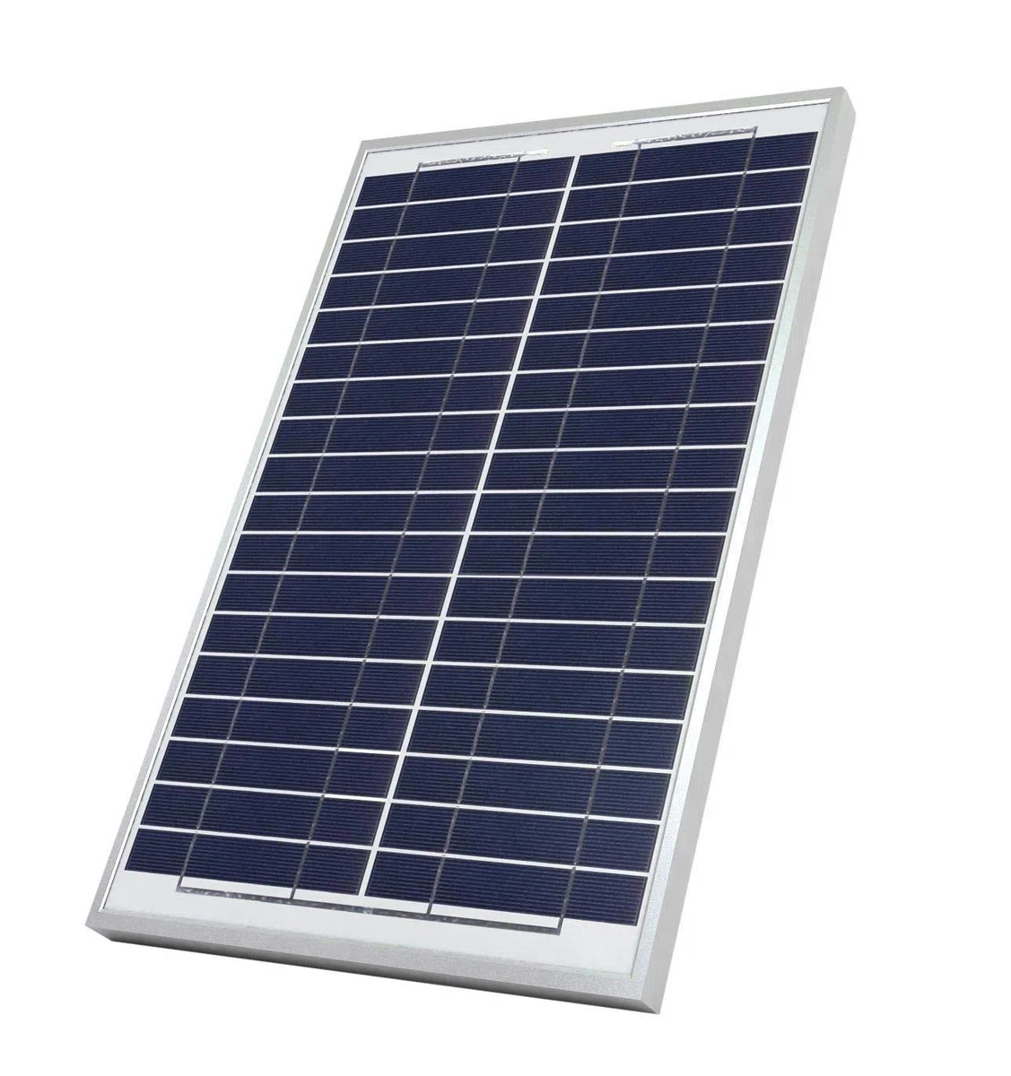 TEMPO DI SALDI Pannello Solare Fotovoltaico Monocristallino Da 20W 21V Con Pinze A Morsa