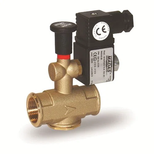 ELETTROVALVOLA PER GAS NORMALMENTE APERTA 3/4 220V (027570)