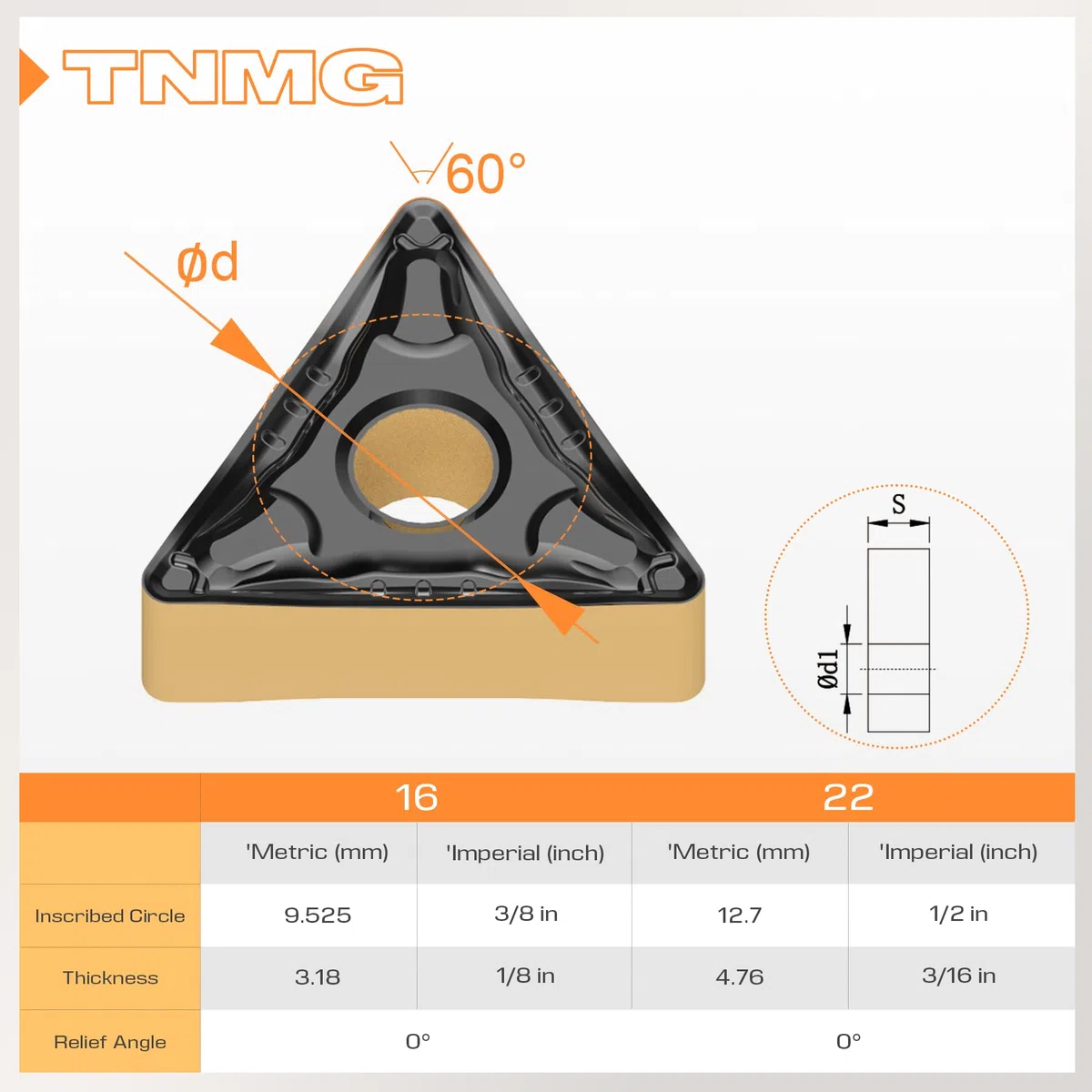 TNMG160404/TNMG331 Inserti in Carburo di Tungsteno per Acciaio, Utensili da Taglio Professionali per Tornio CNC, 10 Pezzi