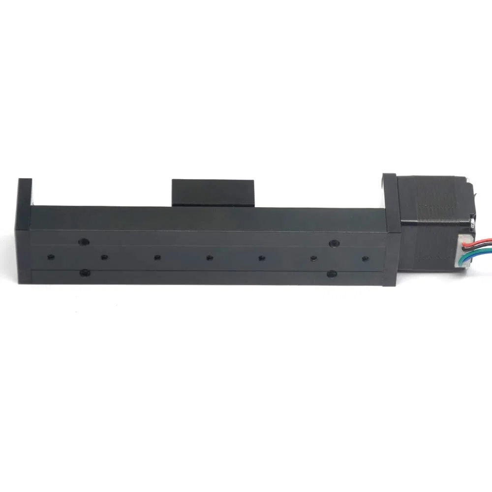 Mini attuatore lineare per guida a scorrimento T6x1 con motore passo a passo NEMA11, lunghezza di corsa effettiva 100 mm per router CNC fai da te X Y Z lineare (dimensioni: 100 mm)