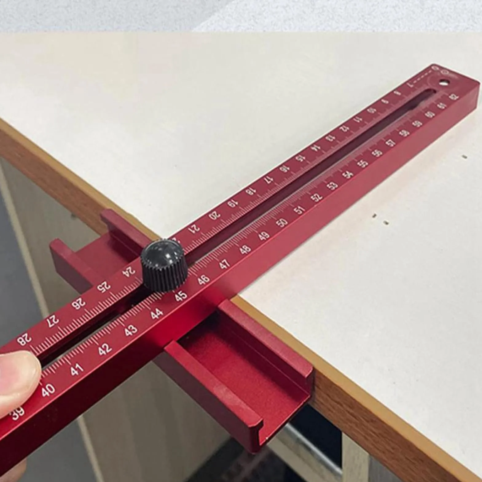 Staffa 4 in 1 per Scanalatura e Fresatura Circolare Legno con Guida Tasselli in Lega Alluminio e Localizzatore Punzonatura Base per Lavorazione del Legno