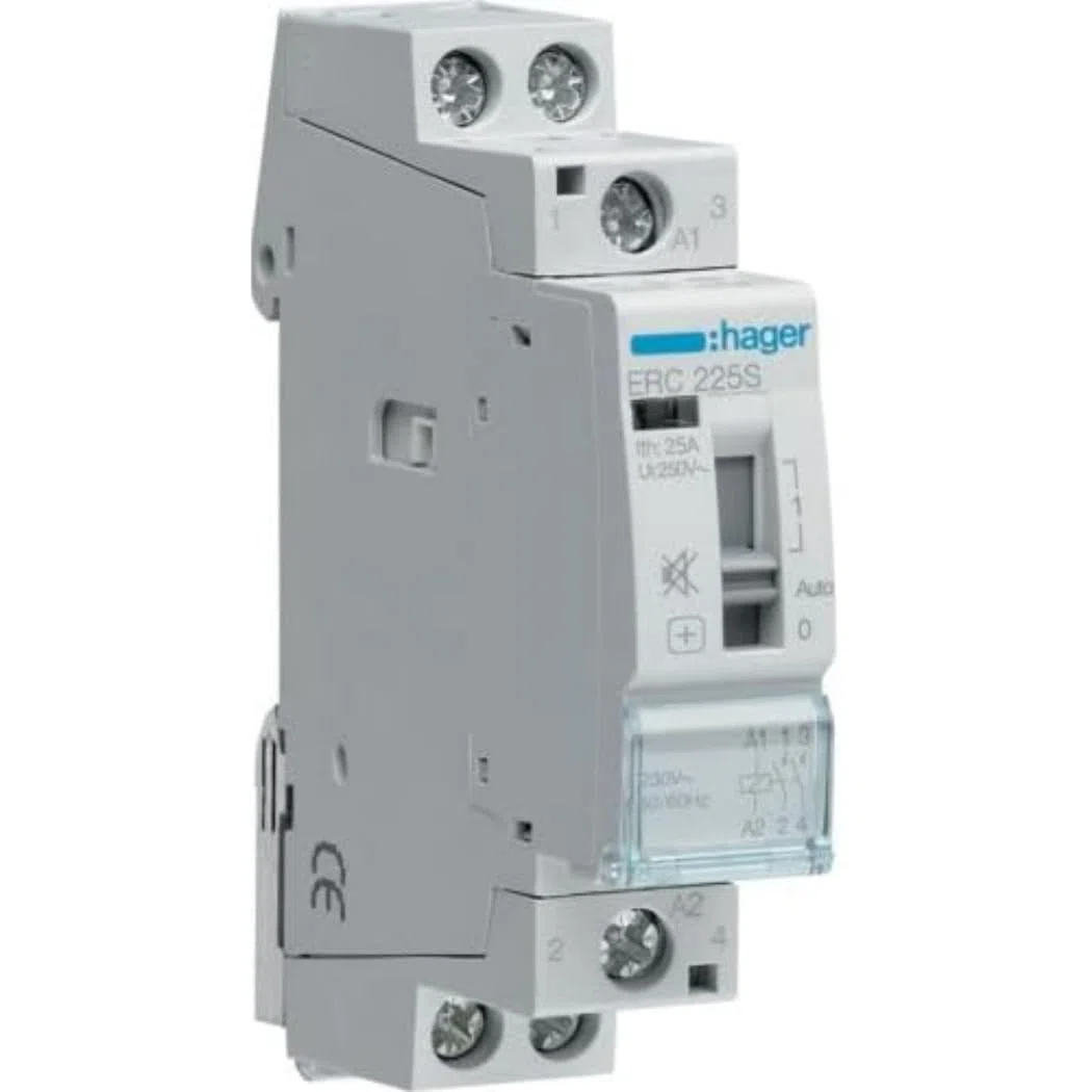 Contactor silencioso manual, 25A, 2NA, 230V