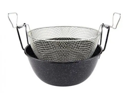 ILSA ILS360132 Friggitrice con Confezione Ferro Smalt.1551, Cm 32