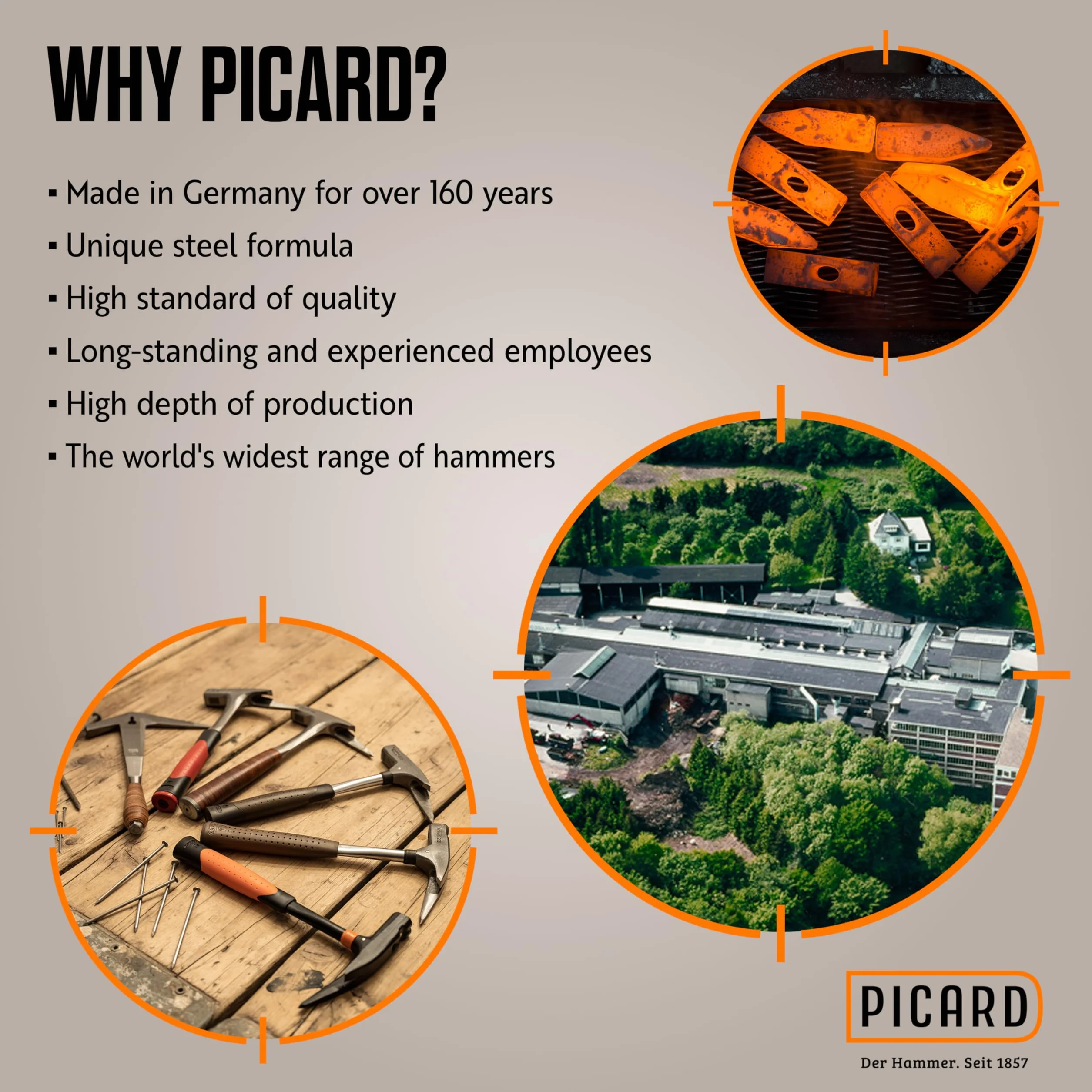 PICARD Leva chiodi BlackGiant® Bar, No. 46Z, 121 cm | Palanchino professionale in acciaio forgiato | Piede di porco compatto e ultra resistente per uso intensivo