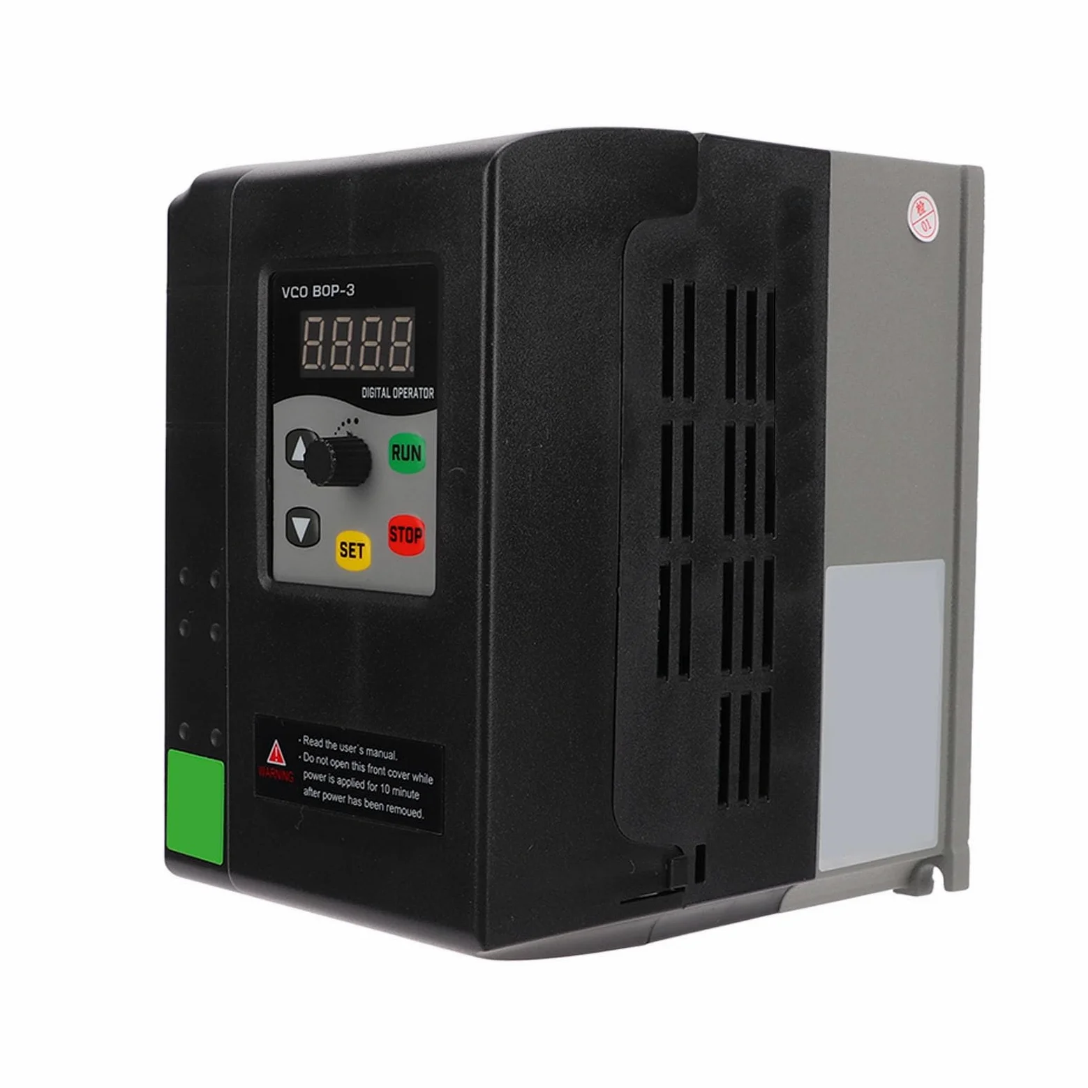 YWBL-WH Convertitore di Frequenza del Motore con Display Digitale VFD a Frequenza Variabile del Motore, Inverter a Frequenza Variabile con Ingresso Trifase 380-440 V (0,75 kW)