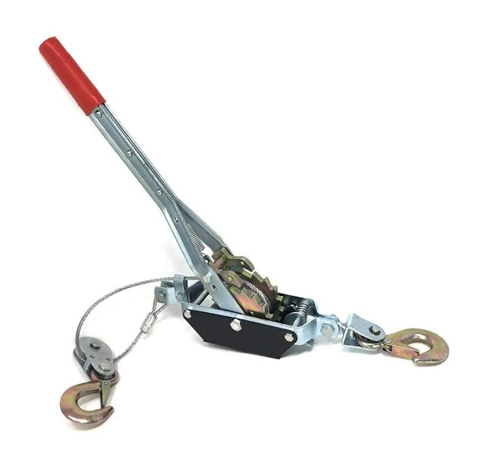 PARANCO MANUALE A LEVA 4 TONNELLATE DOPPIO GANCIO 4000 KG