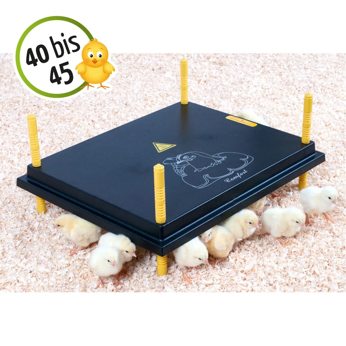 VOSS.farming Chioccia Artificiale per Pulcini Comfort 40x50cm /46W