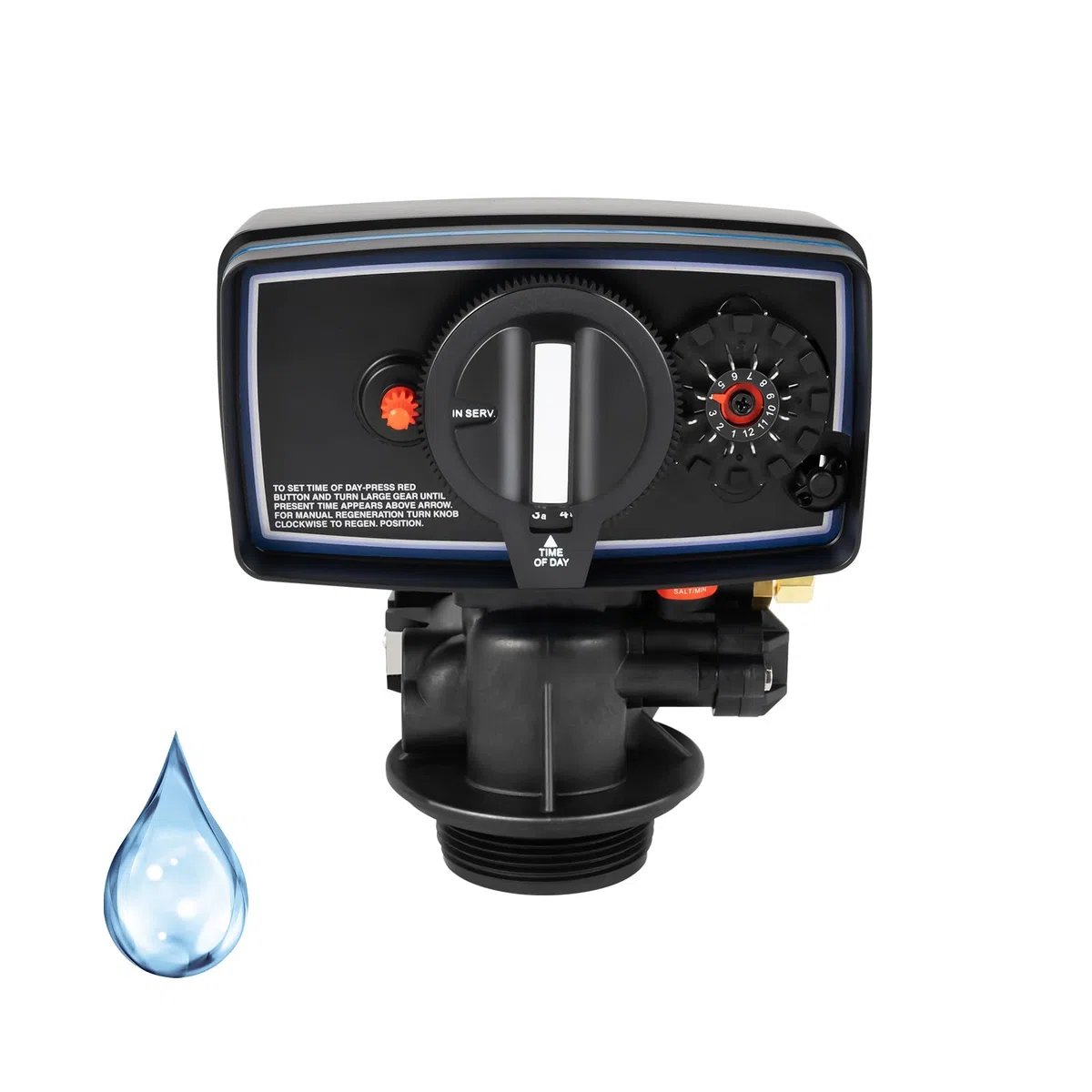 Valvola di Controllo 'addolcitore d'Acqua for Tutta la casa da 110 V 5600 Valvola di Controllo 'Orologio del Timer della valvola 'addolcitore d'Acqua da 12 Giorni Testa di controlavaggio for Serbatoi
