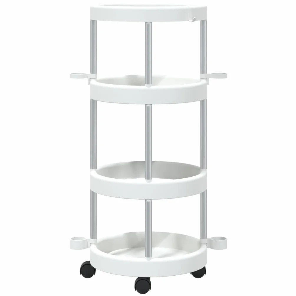 Generico Carrello per la Pulizia con Cesti di Stoccaggio in Alluminio,Casa e Giardino,Forniture domestiche,Immagazzinamento e organizzazione,Contenitori per Uso domestico-344379