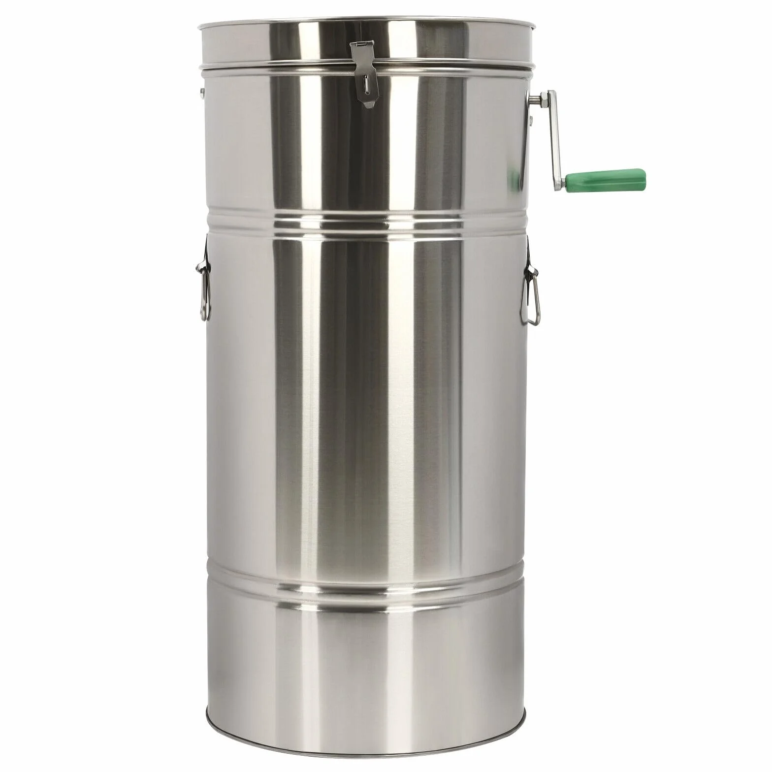 centrifuga manuale per miele in acciaio inox, 2 nido d'ape, 49 x 25,5 cm, accessorio per apicoltori e apicoltori professionali
