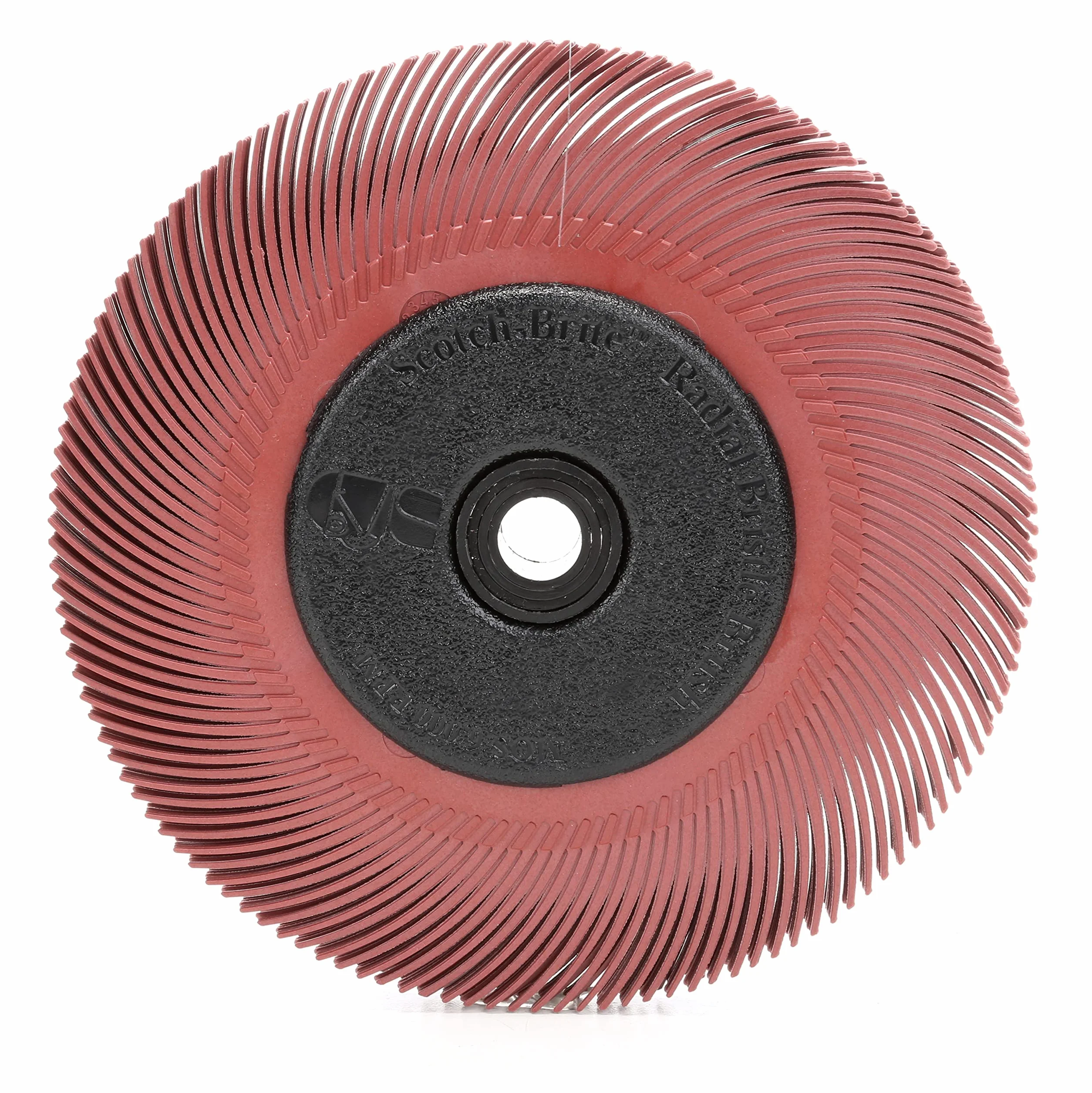 scotch-brite (TM) con setole radiale, ossido di alluminio, 6000 rpm, 6 diameter x 7/16 larghezza, 200 (confezione da 1)