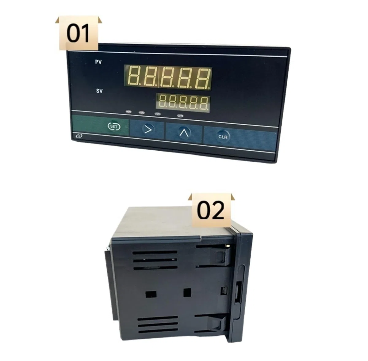 Cella di carico a diaframma planare da 58 mm con display indicatore Sensore di peso da 10 kg a 5000 kg for bilancia di forza scientifica e tecnologica per misurare forza(5T Indicator)